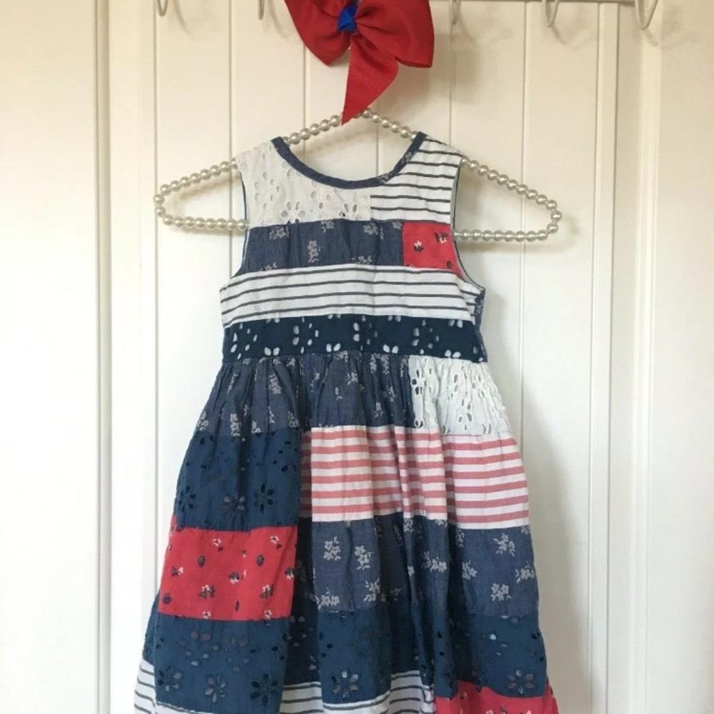 Girls 4th of July Dress 5T